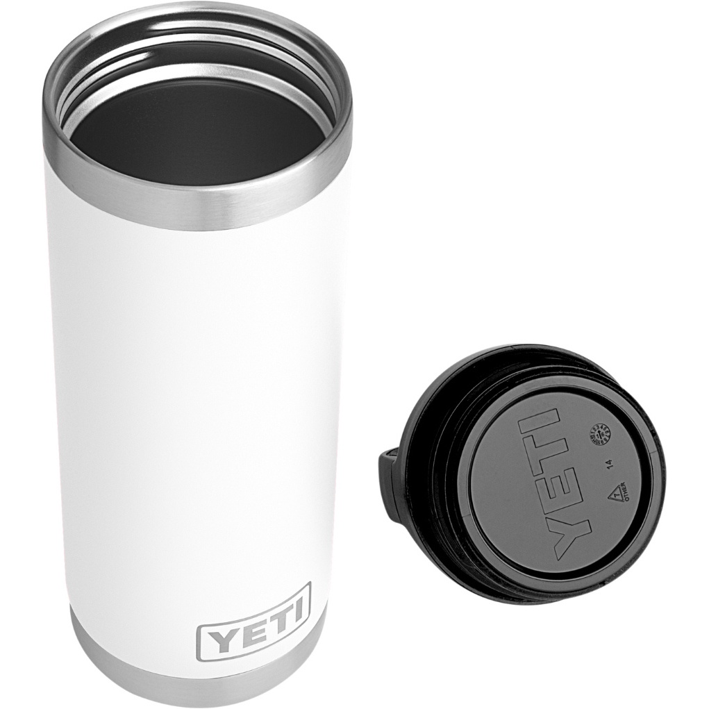 Garrafa YETI Rambler 2026 De 18 Oz Com Tampa De Proteção 70000003461 - White